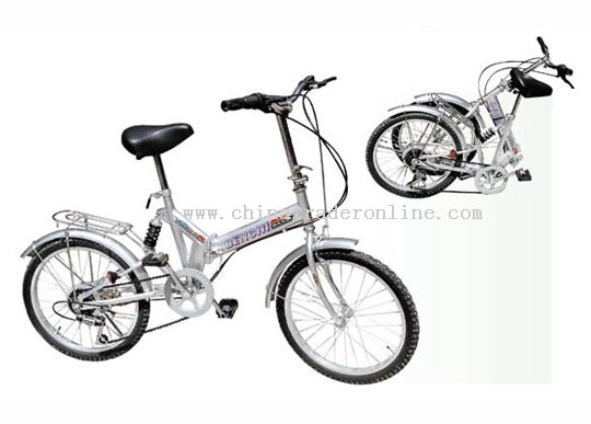 20inch steel suspension frame FOLDING BICYCLE from China